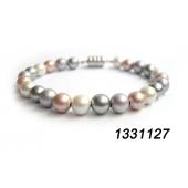 Magnet Clasp - 18cm Hematite Stone Beaded Bracelet